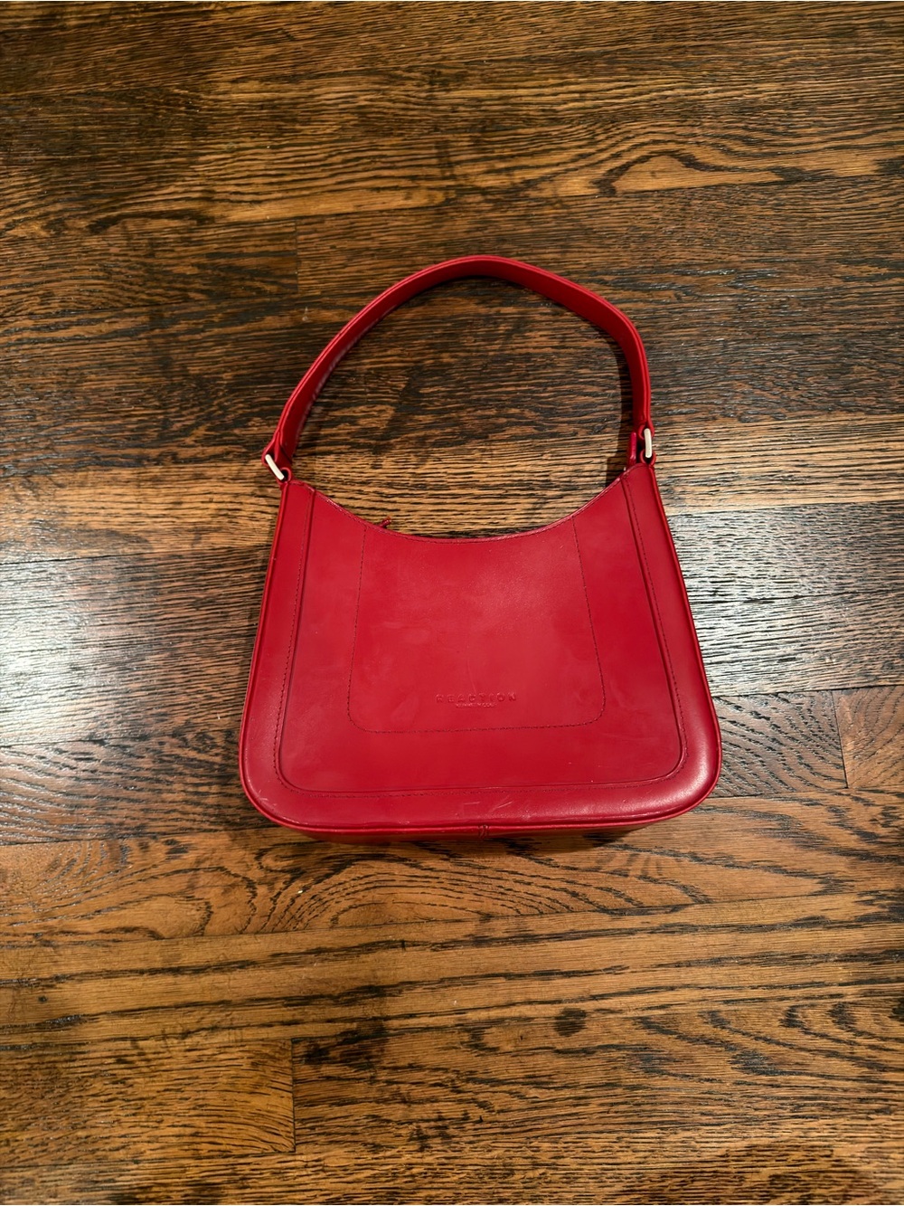 Red Leather Shoulder Bag - Picture 9 of 15